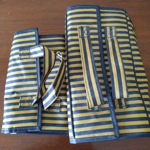 Joy Mangano Beauty Travel Cases Dark Navy/Gold